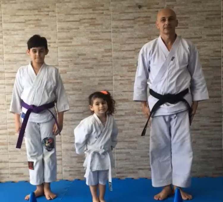 Aula de Karate Kids Iniciantes